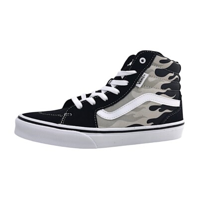 Vans Filmore Hi Kinderschuhe Jungen Sneaker Flach Schwarz Freizeit