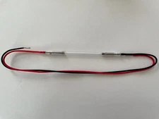 ILC Technology flash lamp,  L8108, Xenon.  600Torr.  OD 5mm 65mm Arc length