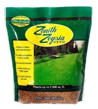 (On Backorder until 2026) Zenith Zoysia Grass Seed 100% Pure Seeds 2 Lbs.