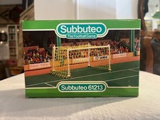 61213 SCATOLA VUOTA PORTE RETE GIALLA PORTA GOALS 80's YELLOW NETS RARE VINTAGE