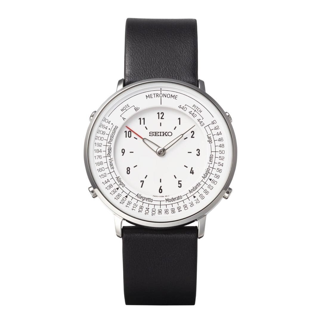 【中古】SEIKO METRONOME WACTH SMW006A 電池式 SEIKO Metronome Watch Standard Line Color Monotone SMW006A