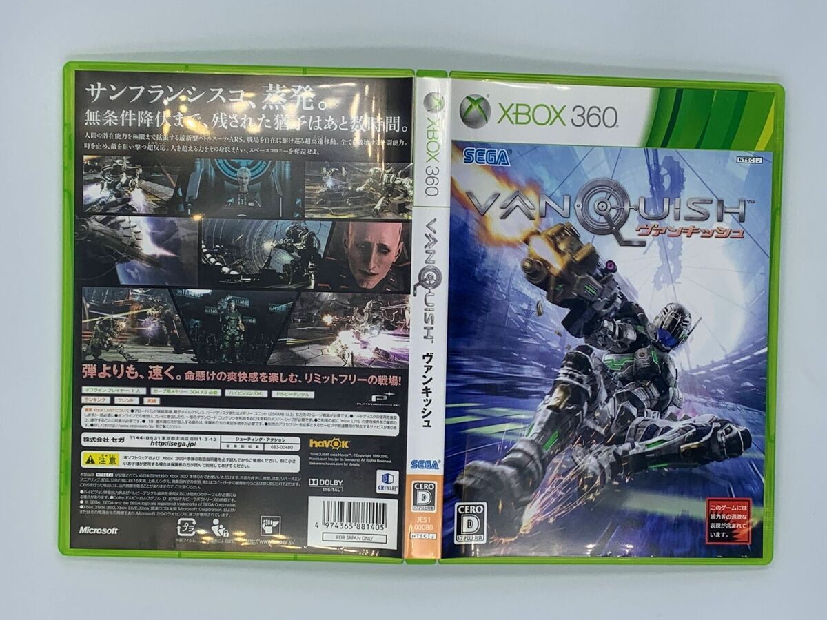 Vanquish (usado) - Xbox 360 - Início