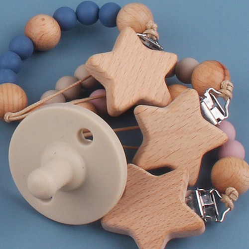 Silicone Baby Dummy Clip Personalised Pacifier Holder Chain Soother Strap New ✯ - Picture 9 of 28