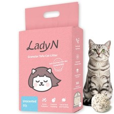 Granular Tofu Cat Litter Mini-Pellet Compatible with Automatic Self Cleaning ...