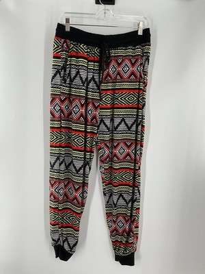 Eye Candy Women s 2X Lounge Pants Colorful 110
