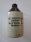 Antique The Washington Co. Importers Prov. R I Mini Jug 1/2 Pint — photo 1