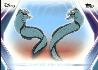 2026 Topps Disney Neon BASE - Flotsam & Jetsam #179