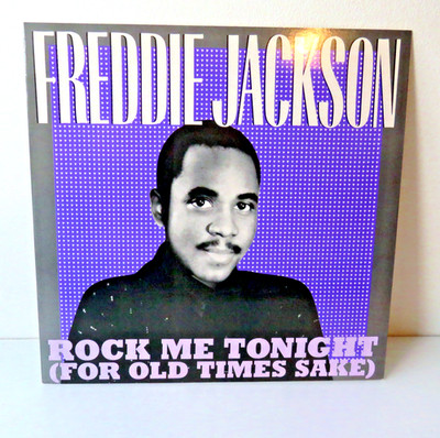Freddie Jackson Rock Me Tonight 1985 Vinyl 12 inch Record Single