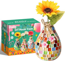 Mosaik Bastelset Kinder Erwachsene Mosaikvase...