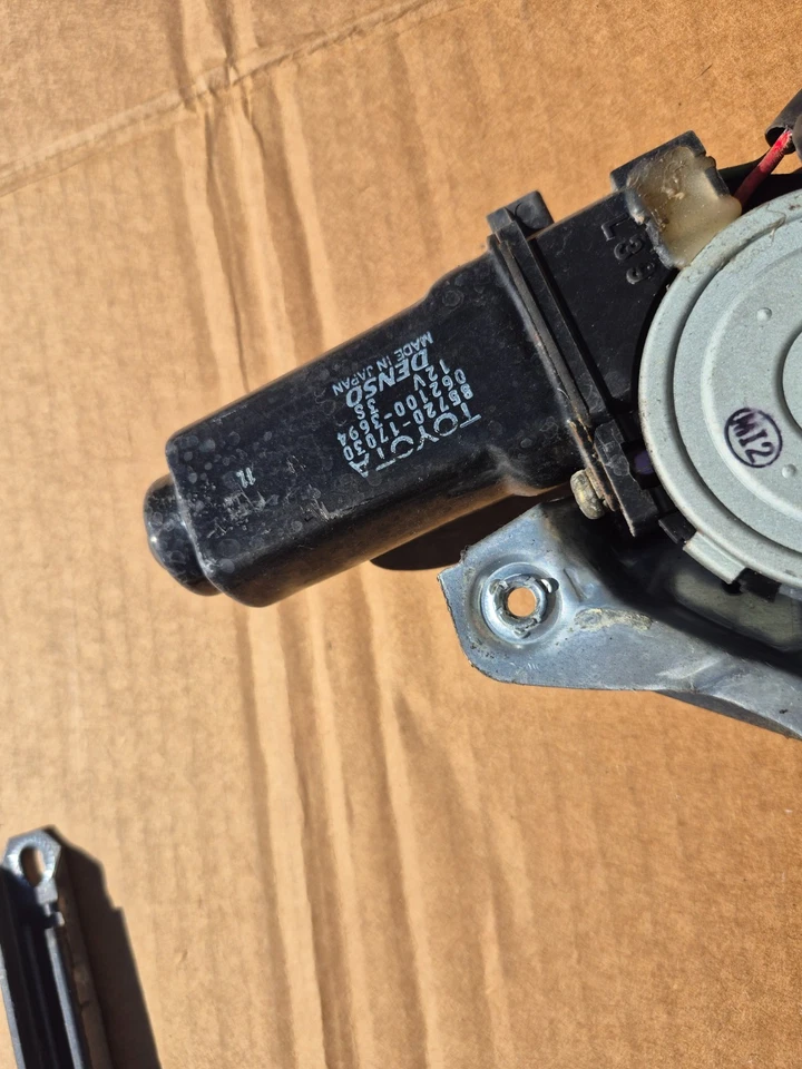 Mk2 丰田 MR2 涡轮驱动侧左动力窗调节器和电机原始设备制造商 91 - 95 — 第 3/4 张图片