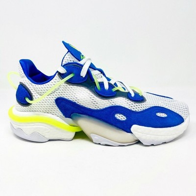 Adidas Originals Torsion X Blue Cloud White Solar Yellow Mens Size 12 EG0589