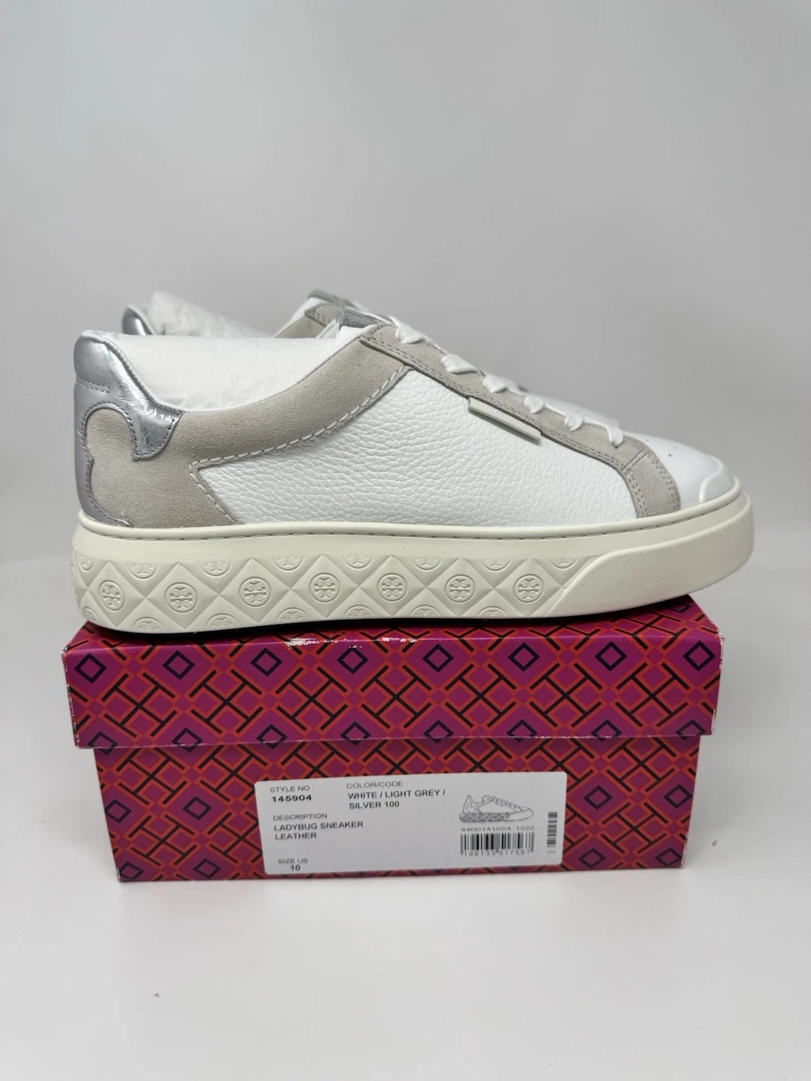 Tory Burch Women’s Slip-On Casual Sneakers in Light Beige/Gray Tory Burch Gray Athletic Shoes for Women for sale | eBay main image 3