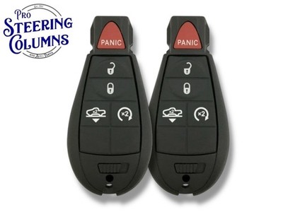 Pro Key Supply 2er Pack 5-Tasten Remote Key Fob für Ram 1500 2500 3500