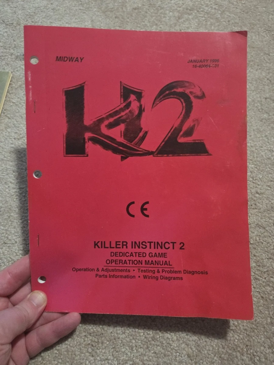 1996 Arcade Gaming Manuals & Guides for sale | eBay