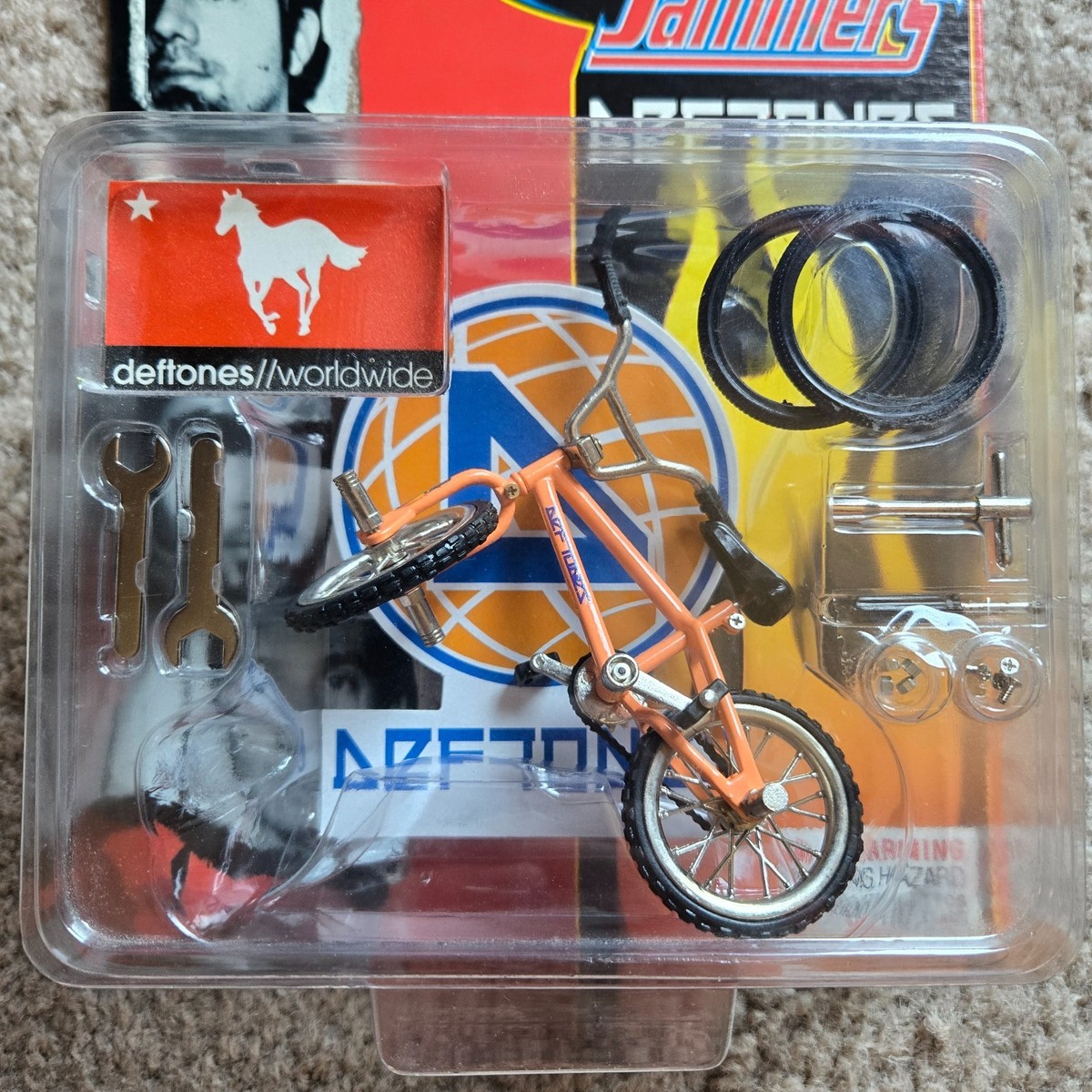 DEFTONES Rare 2000 White Pony Street Jammers Die Cast BMX Bike