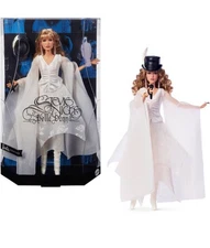 Barbie Stevie Nicks Doll Bella Donna White Dress | New & Sealed Ready To Ship
