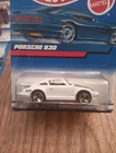 2000 Vintage Hot Wheels Collector #125 Porsche 930 White w/Chrome 3 Spoke Wheels