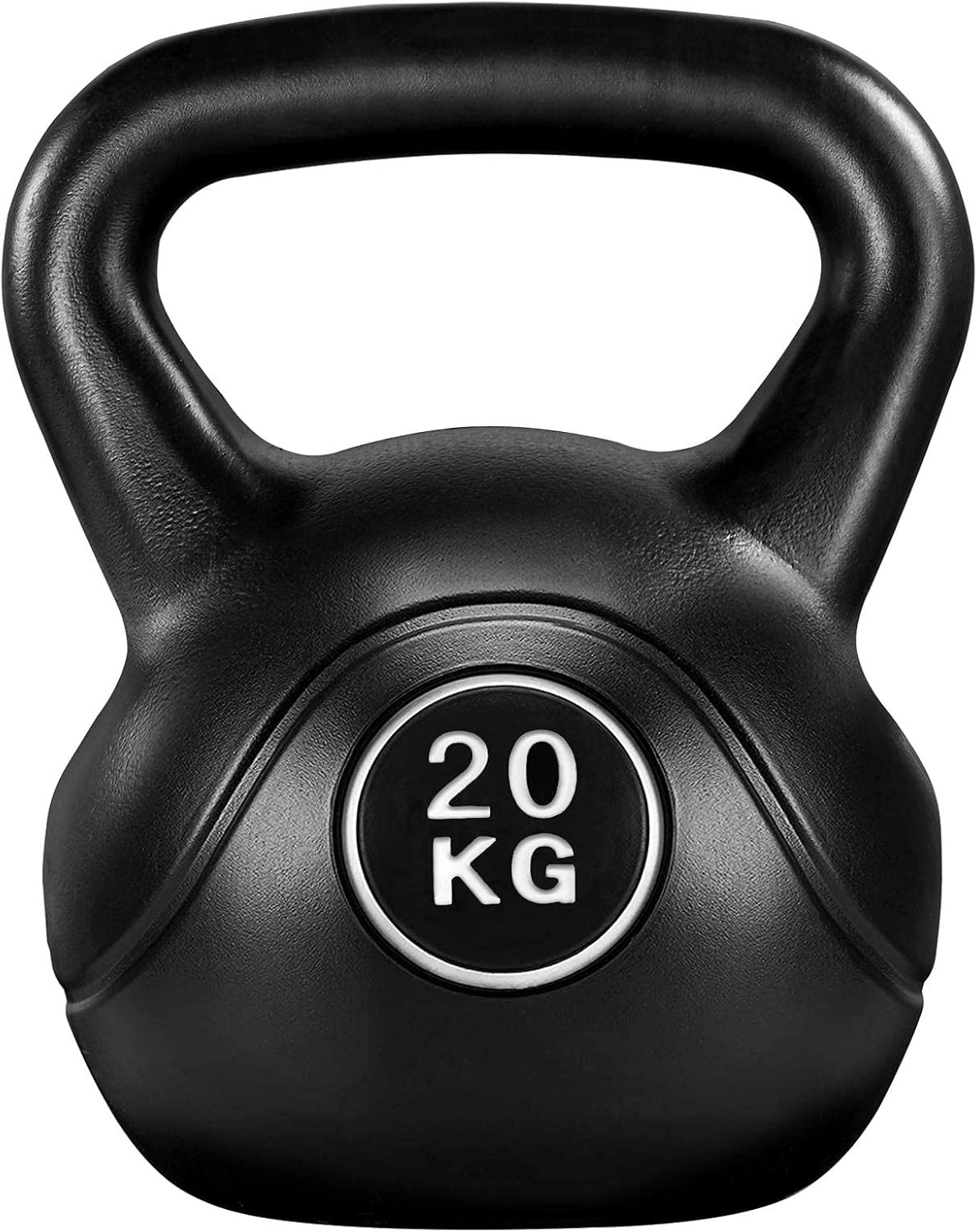 Kettlebell de 16 kg avec poignée ergonomique pour musculation et fitness