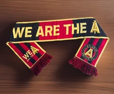 Atlanta United WE ARE THE A Scarf RUFFNECK ATL Match Futbol Club Scarve