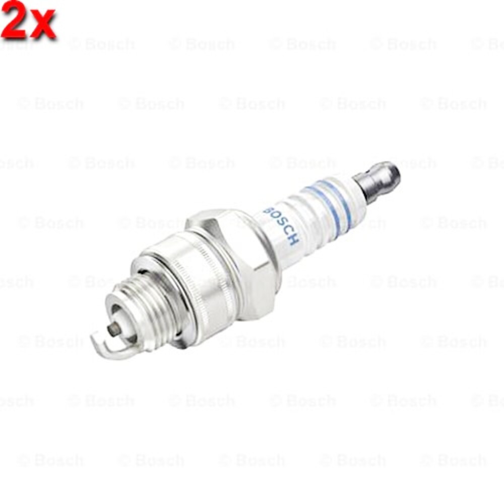 BOSCH 2x Spark Plug For ARO ATALA BEDFORD CHEVROLET CITROEN DAF 53-13 0242235665