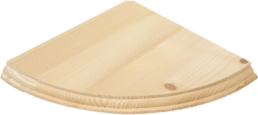 Anika Living Wooden Floating Corner Shelves / 2 Sizes/Easy To Assemble Wall Mou