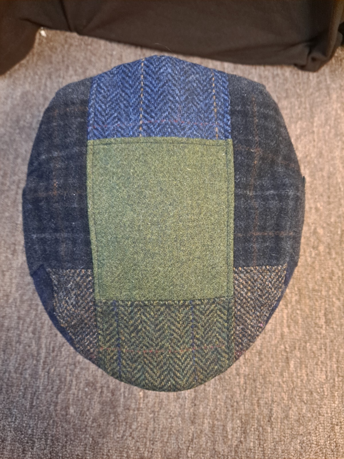 Mucros Weavers Trinity Patchwork Flat Cap M – 100… - image 6