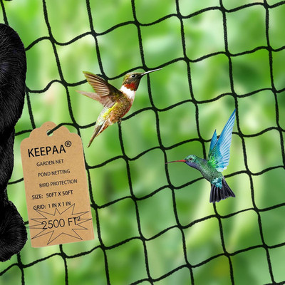 Heavy Duty Bird Poultry Netting - 1  Mesh Breathable Uv-Resistant Mesh for Garde