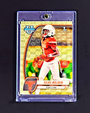 Marketplace image: Topps 2024 Bowman Chrome Silas Bolden Texas Rookie 1st Bowman Superfractor 1/1