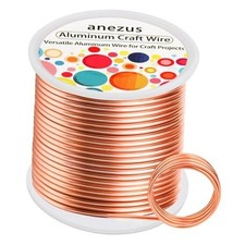 12 Gauge Craft Wire Bendable - 2mm Metal Armature Sculpting Wire for copper