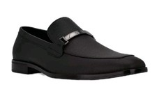 Guess GMHANDY-R Black Slip-On Square Toe Loafer Dress Shoes Mens Size-12 
