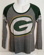 Green Bay Packers NFL Team Apparel Long Sleeve Women's Large
