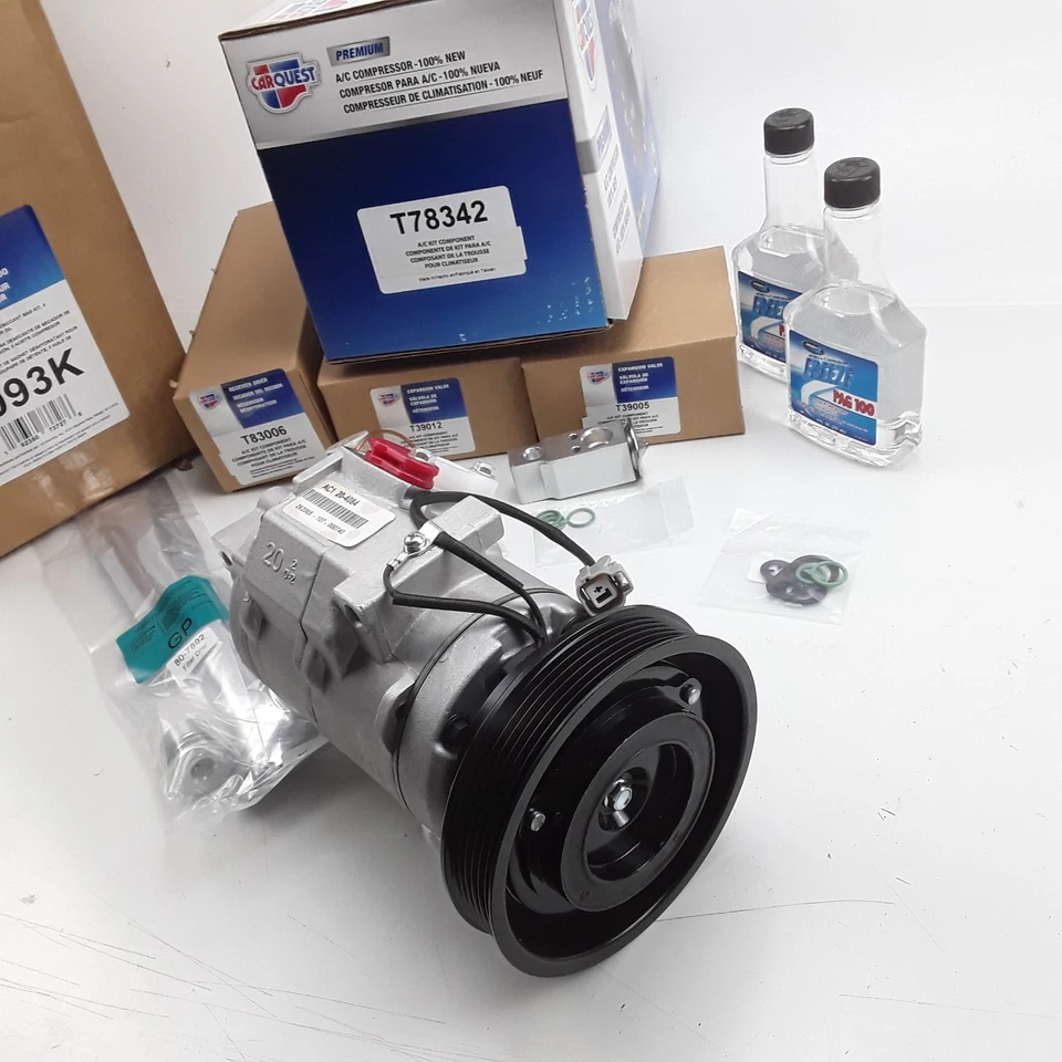 Conjunto de kit de compresor de aire acondicionado para Honda Odyssey 1999 2000 2001 2002 2003 2004 Foto 2 de 4