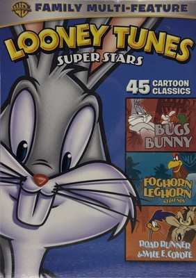 Looney Tunes Super Stars 3-Pack - DVD - Animated - Brand New Factory Sealed -
