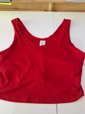 Hanes Women's Athletic Cool Dri Built-in Shelf Bra Tank Top WO Inserts Sz XL