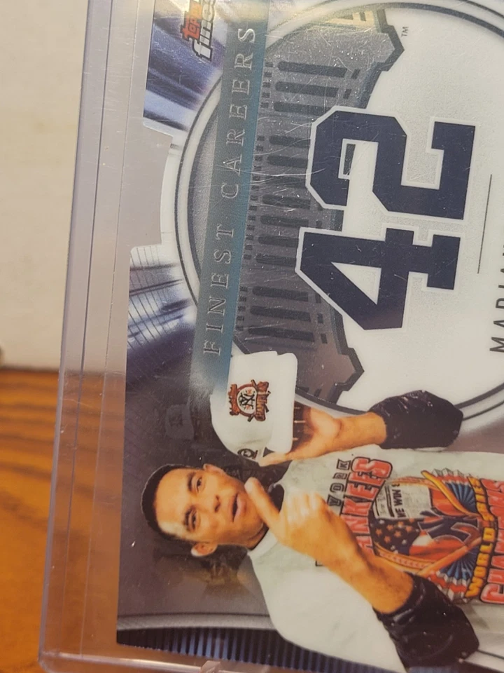 2019 Topps Finest - Finest Careers Die-Cut Mariano Rivera #FC-MR2 - Image 2 of 4