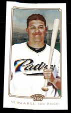 2010 Topps 206 Mini Cycle Will Venable 30/99 San Diego Padres #5