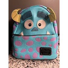 Loungefly Disney Monsters Inc Sulley Polka Dot Mini Backpack