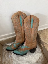 Vintage Women's Dan Post Country Western Cowboy Boots US 6 1/2 Medium