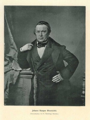 Portrait of Johann Kaspar Bluntschli
