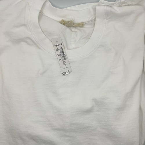 Madewell Cotton Relaxed Oversized Tee XS - Picture 3 of 4