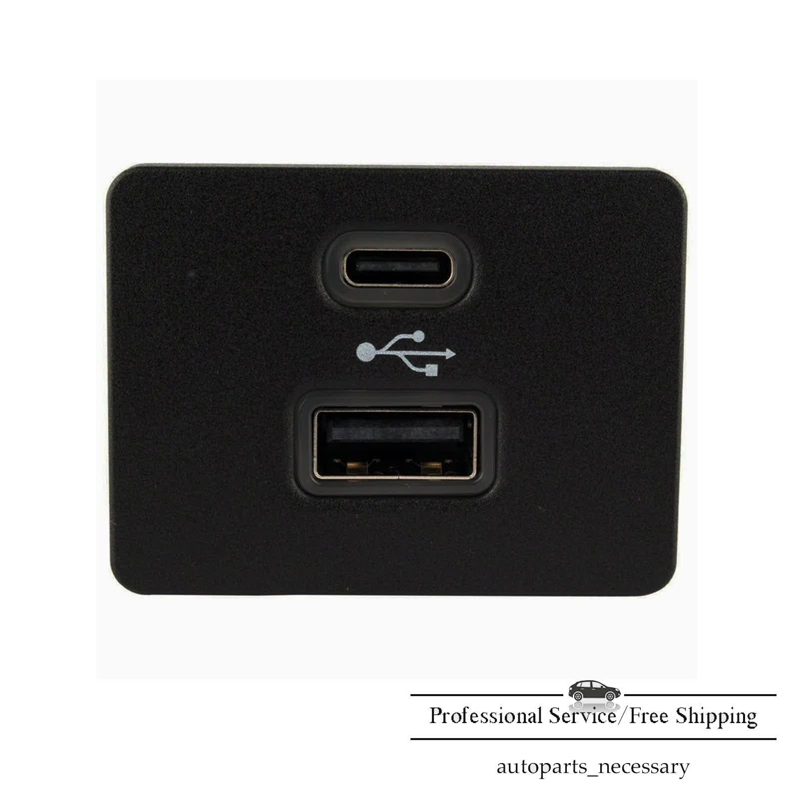 USB Media Hub Type A & C Charge Port Sync 3.4 Upgrade Fits Ford Bronco 2021-2025