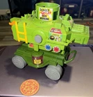 Teenage Mutant Ninja Turtles 1989 Vintage Pizza Thrower Shooter With Pizza