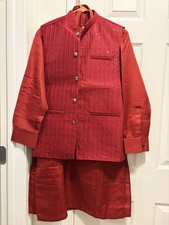 Pakistani Kurta Pajama With Waistcoat For Boys