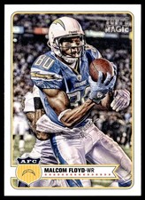2012 Topps Magic Malcom Floyd San Diego Chargers #176