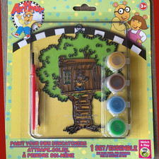 NIB PBS Arthur Kids Paint Your Own Suncatcher Sets Party Craft 8 Available READ