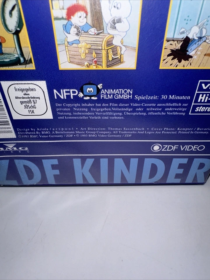 Mainzelmännchens Mainzelmärchen (VHS-Kassette, 1993) ZDF Kinder BMG Video - Bild 4 von 4
