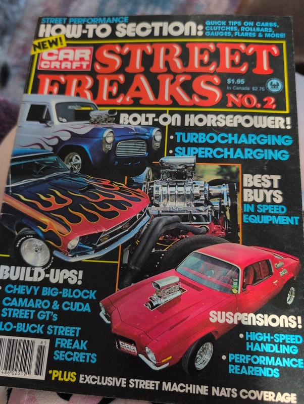 1978 Car Craft Magazine Street Freaks No.2 Hot Rodding Hot Rods
