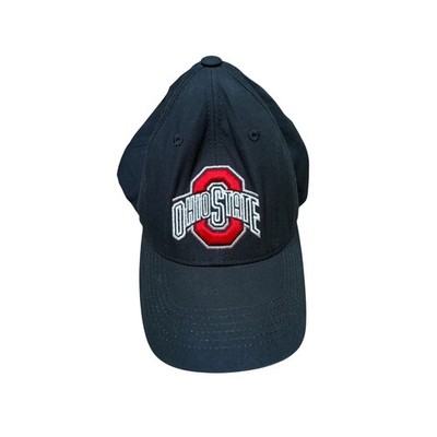 Ohio State Buckeyes OSU Black Adjustable Baseball Cap Hat One Size