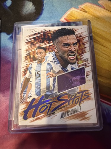 Nicolas Gonzalez Soccer Card Argentina National Team Patch Match Worn