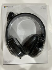 Microsoft LX-3000 LifeChat Headphones Headset Microphone Skype Gaming SEALED